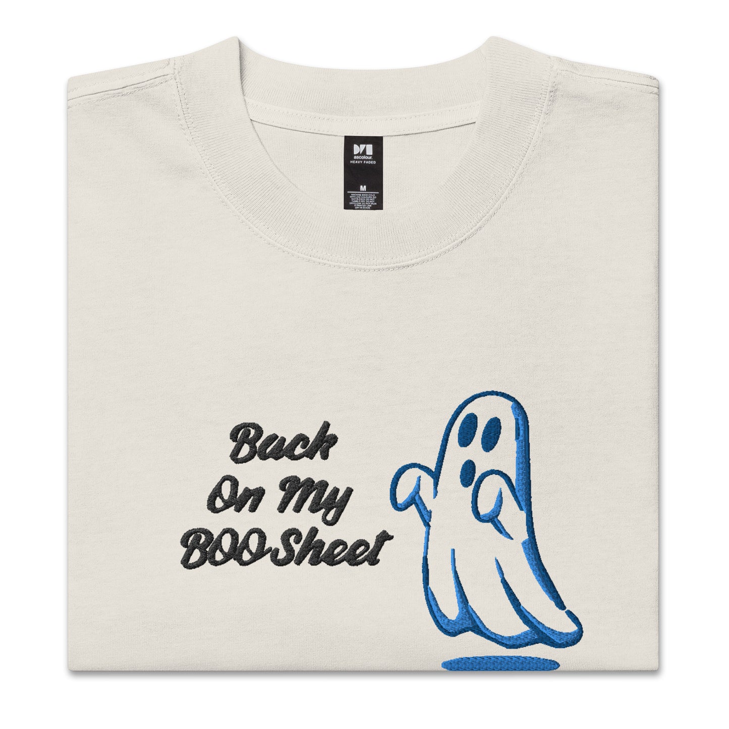 Boo Sheet Oversized Faded Tee