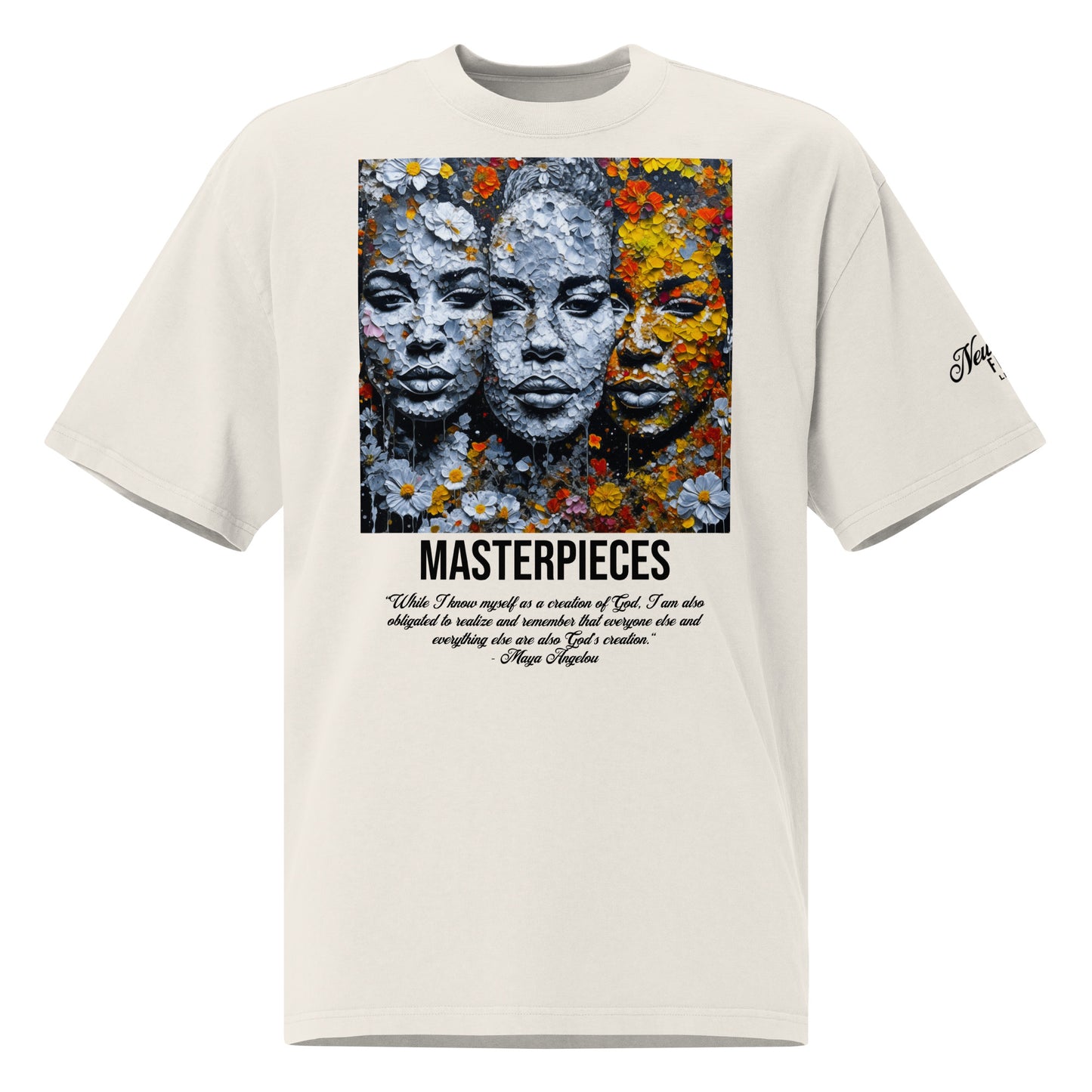 Masterpiece Oversized Faded T-Shirt