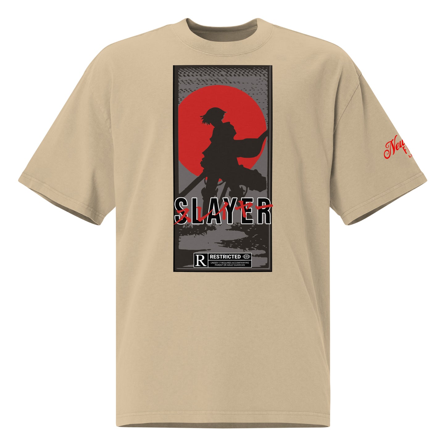 Slayer Oversized Faded T-Shirt